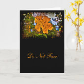 Isaiah 41:10 Ermutigung Karte (Gelbe Blume)