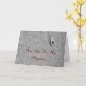 Isaiah 41:10 Ermutigungskarte 2 Karte (Gelbe Blume)