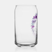 Isaiah 41:10 Furcht vor nicht Lila Schrift Dosenglas (Rechts)