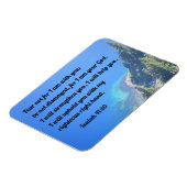 Isaiah 41:10 Fürchte dich nicht, denn ich bin bei Magnet (Linke Seite)