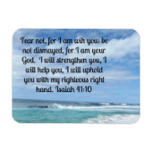 Isaiah 41:10 Fürchte dich nicht, denn ich bin bei  Magnet (Horizontal)