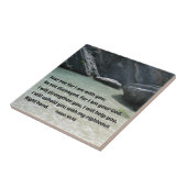 Isaiah 41:10 Fürchte mich nicht, weil ich bei dir  Fliese (Seite)