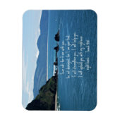 Isaiah 41:10 Fürchte mich nicht, weil ich bei dir  Magnet (Vertikal)