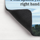 Isaiah 41:10 Fürchte mich nicht, weil ich bei dir  Mousepad (Ecke)