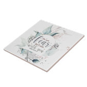 Isaiah 41:10 Fürchte nicht, dass ich bei dir bin B Fliese (Seite)