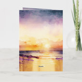 Isaiah 41:10 Fürchte nicht, dass ich bei dir bin B Karte (Rückseite)