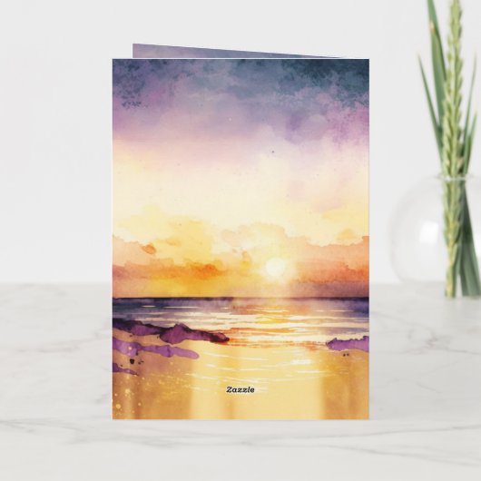 Isaiah 41:10 Fürchte nicht, dass ich bei dir bin B Karte (Rückseite)