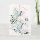 Isaiah 41:10 Fürchte nicht, dass ich bei dir bin B Karte (Rückseite)