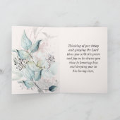 Isaiah 41:10 Fürchte nicht, dass ich bei dir bin B Karte (Innenseite)