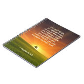 Isaiah 41:10 Fürchte nicht, dass ich bei dir bin Notizblock (Linke Seite)