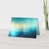 Isaiah 41:10 keine Angst Bibelverse Christlich Karte (Rückseite)