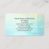 Isaiah 41:10 keine Angst Bibelverse Christlich Visitenkarte (Rückseite)