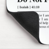 Isaiah 41:10 Keine Angst Mousepad (Ecke)