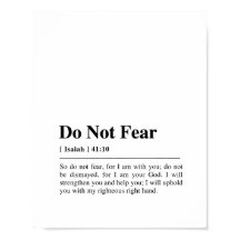 Isaiah 41:10 Keine Angst