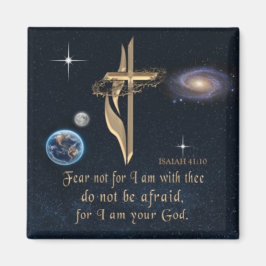 ISAIAH 41:10 MAGNET (Vorne)