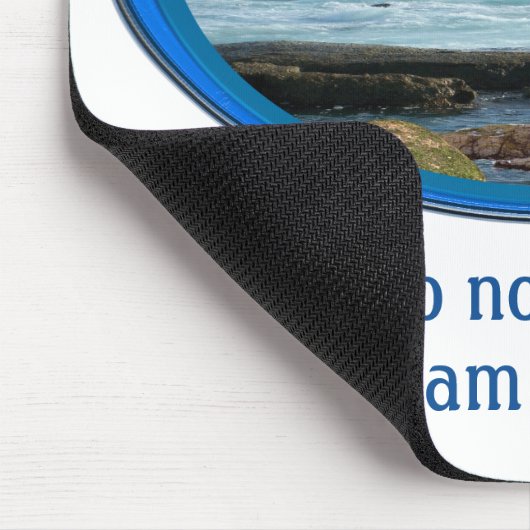 ISAIAH 41:10 MOUSEPAD (Ecke)