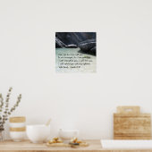 Isaiah 41:10 poster (Küche)