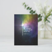 Isaiah 41:10 postkarte (Stehend Vorderseite)