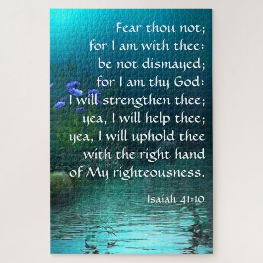 Isaiah 41:10 puzzle (Vertikal)