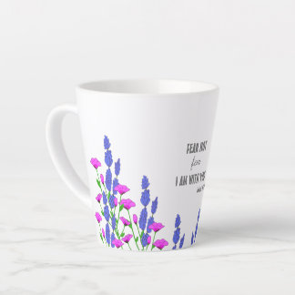 Isaiah 41:10 Religious Christlich Floral Verse Milchtasse