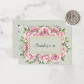 Isaiah 41:10 Scripturenkarte Mitteilungskarte (Vorderseite/Rückseite Beispiel)