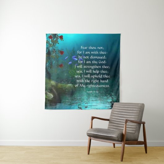 Isaiah 41:10 wandteppich (Beispiel)