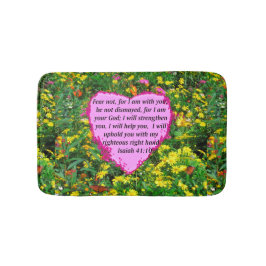 ISAIAH 41:10 WILDBLUME FOTO DESIGN BADEMATTE