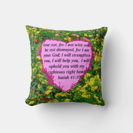 ISAIAH 41:10 WILDBLUME FOTO DESIGN KISSEN