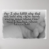 ISAIAH 41:13 ANGST NICHT - POSTER (Vorne)