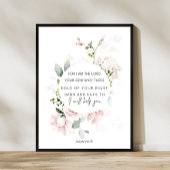 Isaiah 41:13 Bibelverse Poster