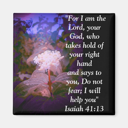 Isaiah 41:13 magnet (Vorne)