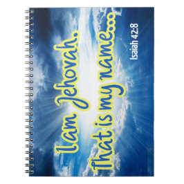 Isaiah 42:8 notizblock