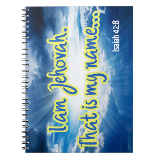 Isaiah 42:8 notizblock