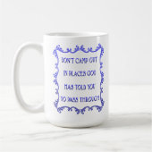 Isaiah 43:18 - 15 oz. Mug Kaffeetasse (Links)