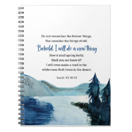 Isaiah 43:18-19 notizblock