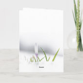 Isaiah 43:18 I am doing a NEW THING Bible Verse Karte (Rückseite)