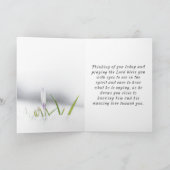 Isaiah 43:18 I am doing a NEW THING Bible Verse Karte (Innenseite)