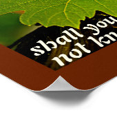 Isaiah 43:19 Bibelverse, ich werde etwas Neues tun Poster (Ecke)