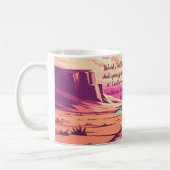 Isaiah 43:19 Kaffeetasse Fluss Wüste (Links)