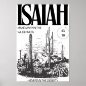 Isaiah 43:19 Make a Way Poster (Vorne)