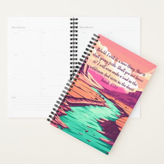 Isaiah 43:19 Planner River Desert  Planer (Anzeige)