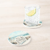 Isaiah 43:1 Angst nicht, dass ich euch erlöst habe Getränkeuntersetzer (Seite)