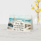 Isaiah 43:1 Angst nicht, dass ich euch erlöst habe Karte (Gelbe Blume)