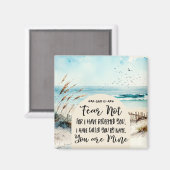 Isaiah 43:1 Angst nicht, dass ich euch erlöst habe Magnet (Vorderseite/Rückseite)