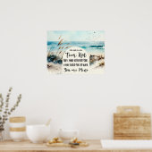 Isaiah 43:1 Angst nicht, dass ich euch erlöst habe Poster (Küche)