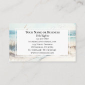 Isaiah 43:1 Angst nicht, dass ich euch erlöst habe Visitenkarte (Rückseite)