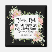 Isaiah 43:1 Angst nicht, weil ich deine Bibel erlö Magnet (Vorne)