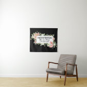 Isaiah 43:1 Ich habe dich mit dem Namen Bible Vers Wandteppich (Beispiel (Horizontal))