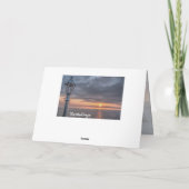 Isaiah 43:1 Ich habe dich mit Namen gerufen, du bi Karte (Rückseite)