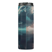 Isaiah 43:2 durch tiefe Gewässer mit dir Thermosbecher (Rückseite)